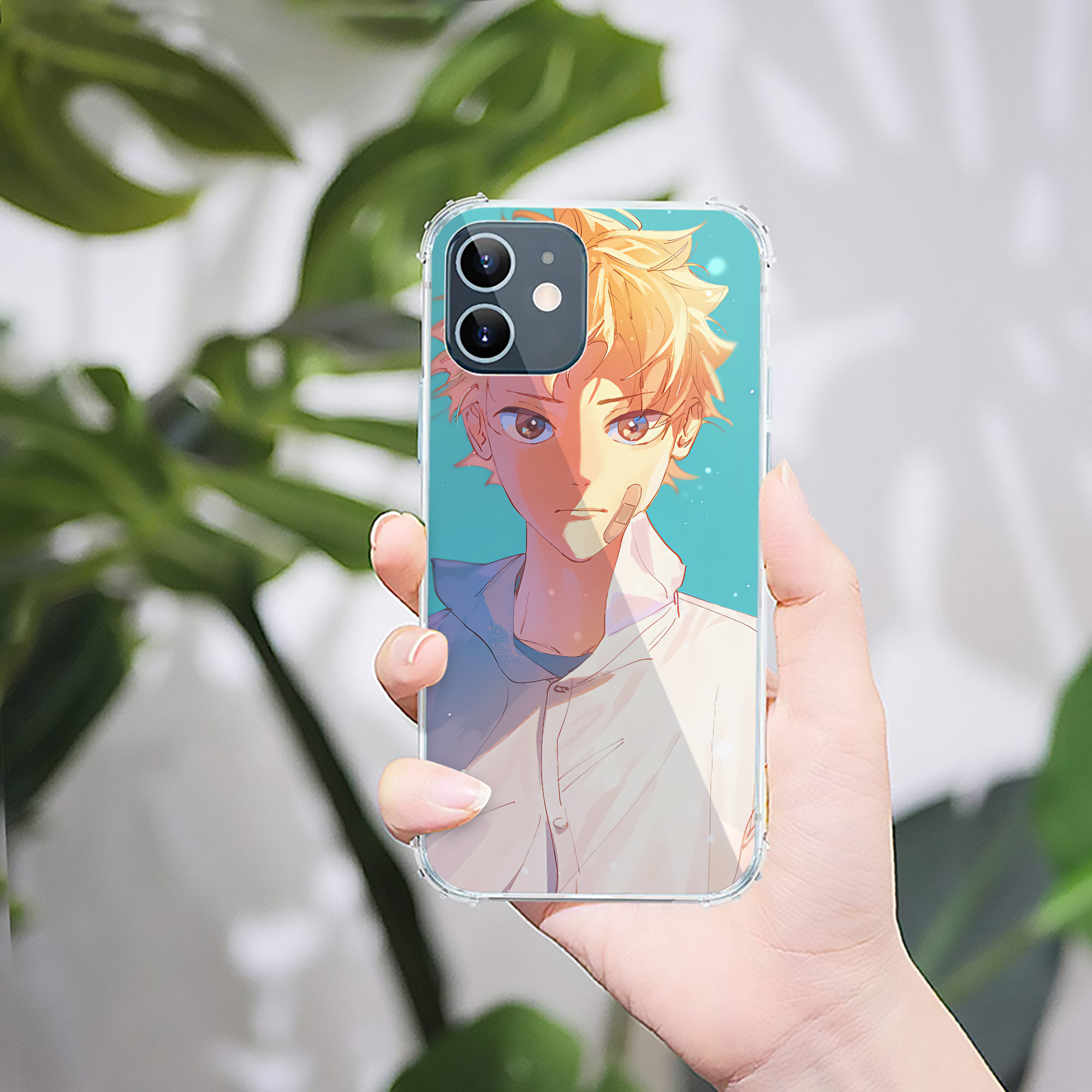 （画像用） ハイキュー!! Haikyu!! 【iPhone 12シリーズ対応】透明スマホケース（クリアソフトケース）